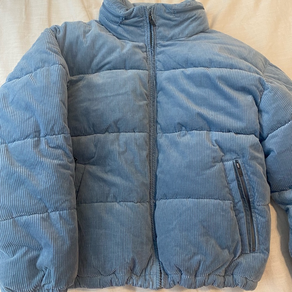 American Eagle corteroy puffy jacket